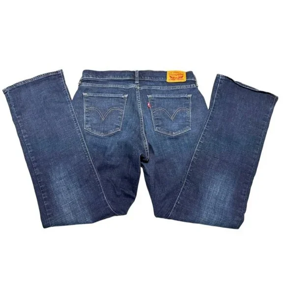 Levi's Curvy Bootcut Jeans Blue Waist 31 - Picture 2 of 9